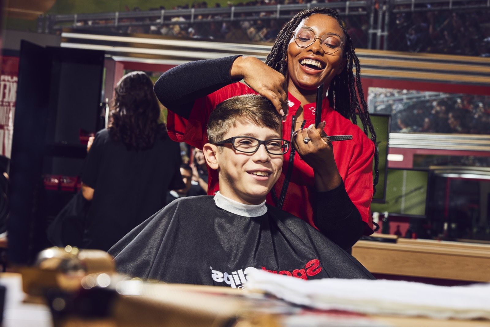 Back to school haircut